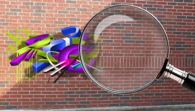 Nettoyage de tags ou graffitis