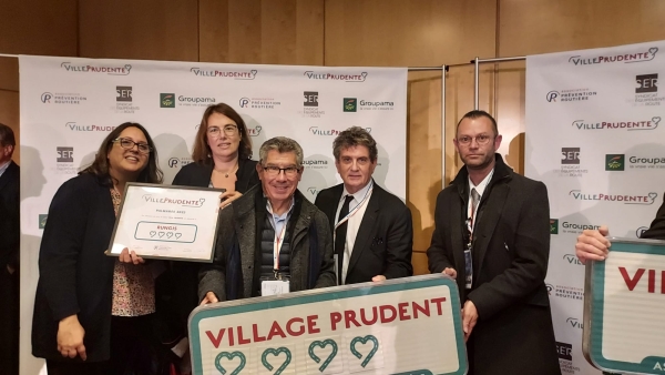 Rungis obtient le label Ville prudente 4 coeurs