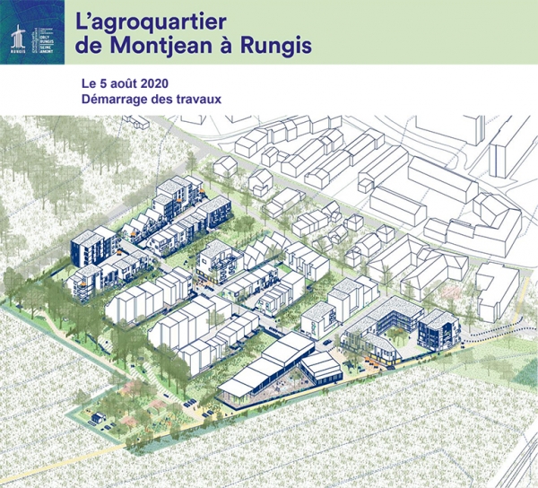 L'agroquartier de Montjean &agrave; Rungis : d&eacute;marrage des travaux le 24 ao&ucirc;t
