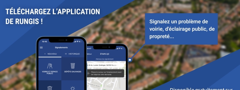 La Ville de Rungis lance une application de...